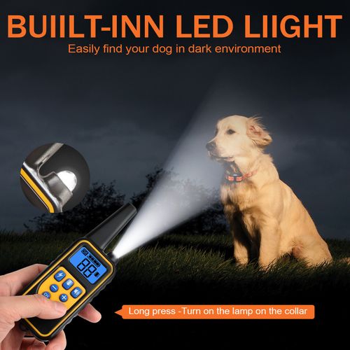 800M Electric Pet Dog Training E-Collar Anti-Bark Obedience Remote Control LCD — image 5