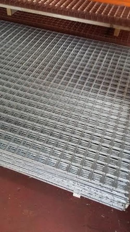 5X Galvanised Welded Wire Mesh Panels 72" x 48" 2" x 2" x 2.50mm (183cmx122cm)  