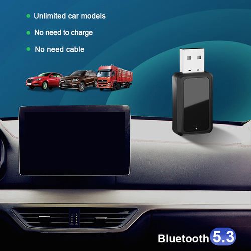 Bluetooth 5.3 Mini USB FM Transmitter Easy Join Car Audio System Without Cabling — image 2