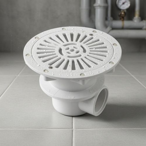 Plastic Pool Drain Fitting Vented Swimming Pool Drain Cylindrical — image 5