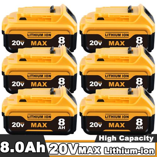 For DEWALT DCB184 18V/20V 8.0Ah 9.0Ah 12.0Ah XR Li-ion Slide Battery DCB200