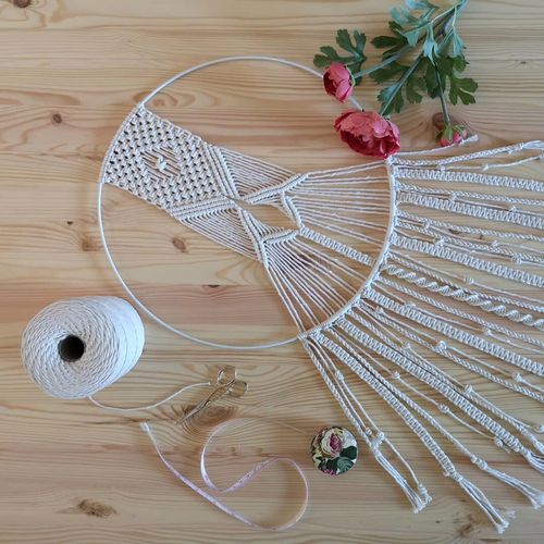 2mm 3mm 5mm Natural Craft Macramé Cotton String Artisan Thread Twisted Cord — image 3