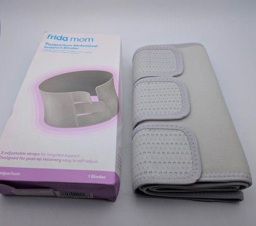 FRIDA MOM Postpartum Abdominal Support Binder Belly C Section Recovery Band Belt