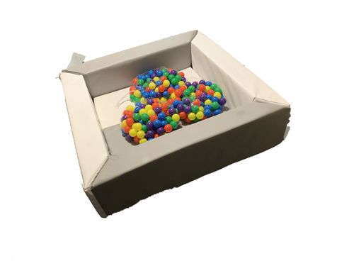 Ball Pool pits White And Grey For babies toddlers Hard foam made long lasting — image 1