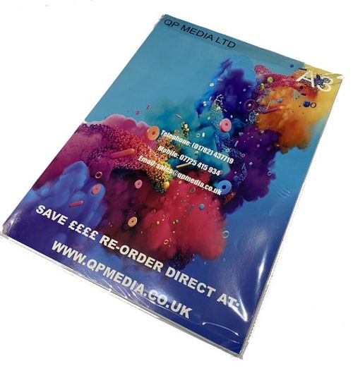 A3 Premium White Gloss Photo Inkjet Printable Self Adhesive Vinyl Sticker Paper
