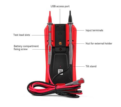 UNI-T TRUE RMS Digital Multimeter AC DC Amp Voltmeter LPF Cap Freq Tester UT61E+ — image 11