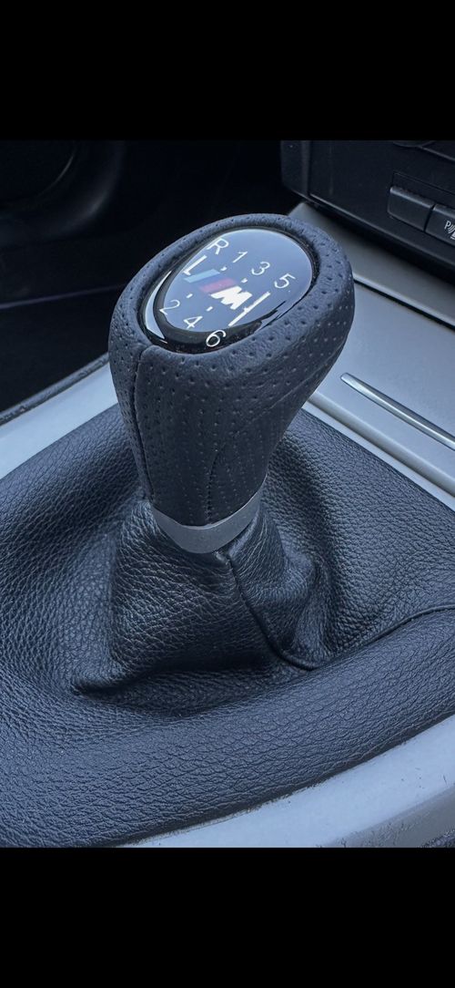For BMW M Sport style Gearknob Pindot Leatherette E46 E60 E82 E87 E90-E92 F20/30 — image 11