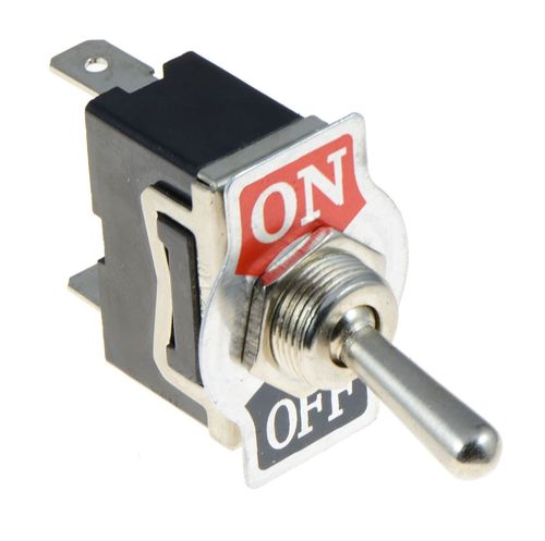 On-Off Toggle Switch SPST 15A 250VAC — image 1