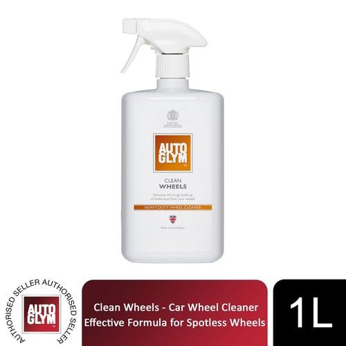 Autoglym Clean Wheels Car Wheel Cleaner for Toughest Grime & Brake Dust, 1 Litre