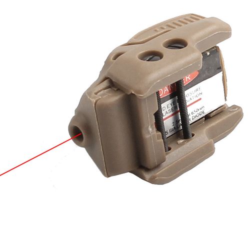 Compact Mini Red Laser Sight Pistol Red Dot Scopes for Glock Tan — image 3
