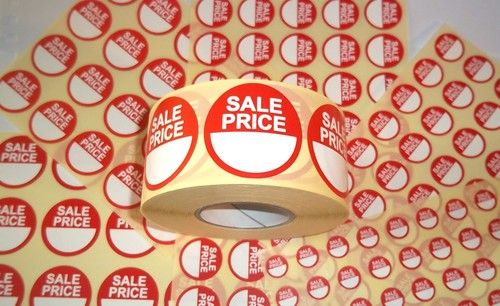 25% Off Promotional Point Of Sale Retail Stickers Sticky Tags Labels POS
