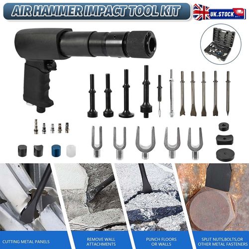 Multifunctional Pneumatic Air Hammer 90 PSl Vibration Impact Tool Chisel All Kit — image 7