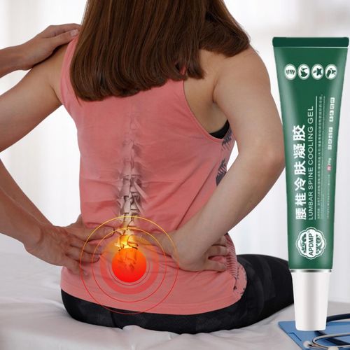 Lumbar Spine Gel Cold Compress Herbal 20g Pain Relief Back Support Natural UK — image 7