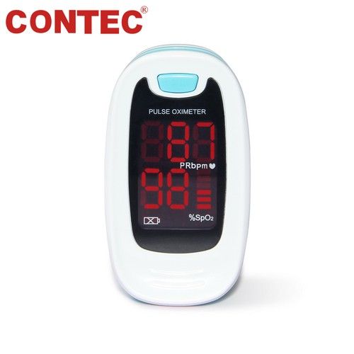 Finger Pulse Oximeter Fingertip Blood Oxygen saturation SpO2 Heart rate Monitor