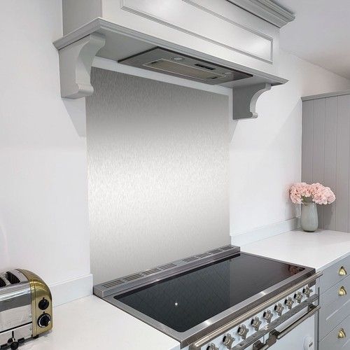 Stainless Steel Splashback Kitchen Cooker Splash back Hob Wall Back Plate