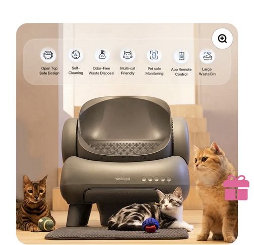 Neakasa M1 Open-Top Self-Cleaning Cat Litter Box Automatic Tray — image 2