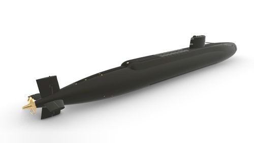 HMS Resolution S22 - Submarine self assembly model kit scale 1:150 866mm/34'' — image 6