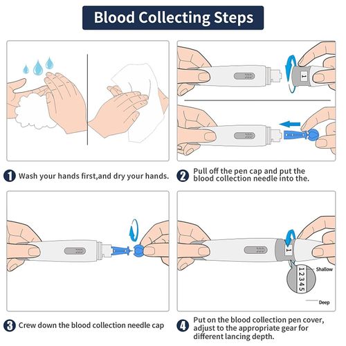 20 Test Strips Kit - URIT 5-in-1 Lipid Monitor for Cholesterol & Triglycerides — image 4