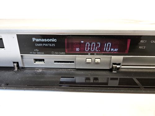 Panasonic DMR-PWT635 Blu-Ray Player HDD Recorder — image 2