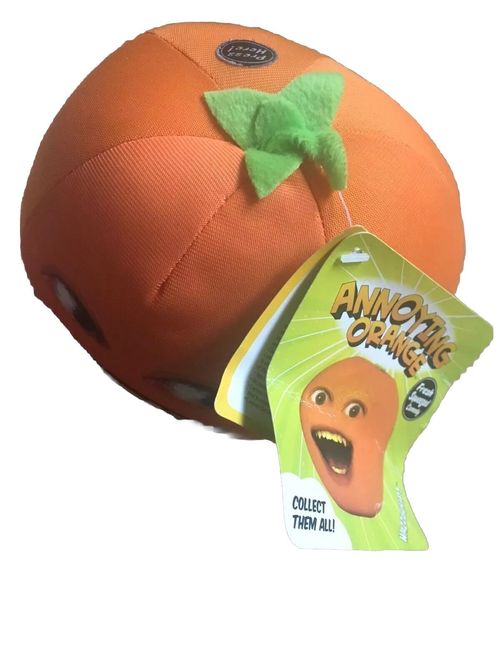CHILDRENS TOY ANNOYING ORANGE TALKING PLUSH SOFT TOY VARIOUS PHRASES 20cm NEW — image 3