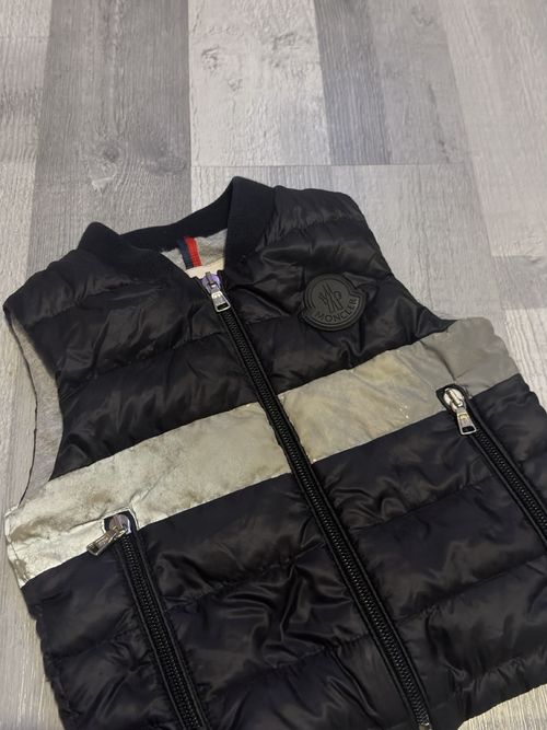 Moncler Black Lauch Gilet Kids 18/24months