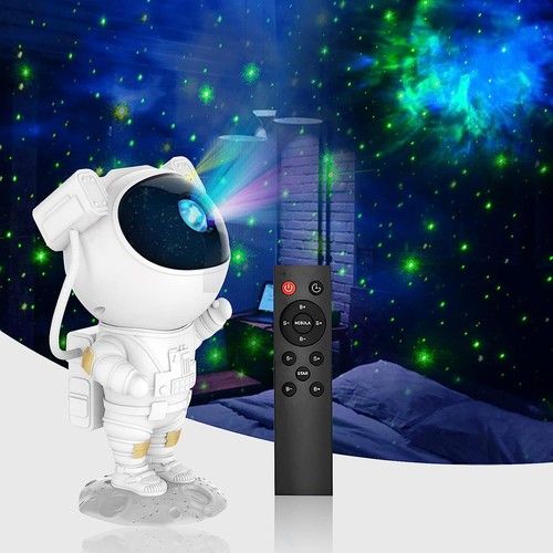 Astronaut Toy Starry Sky Projector Light Gypsophila Laser Projection Lamp UK-