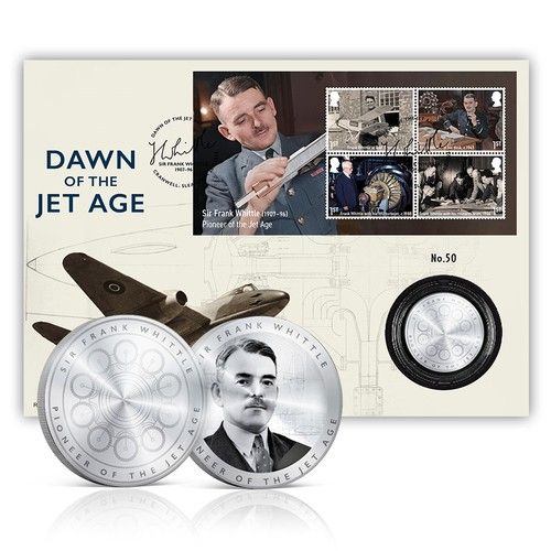 Military Jet Aircraft Stamps and Medal Cover from Royal Mail