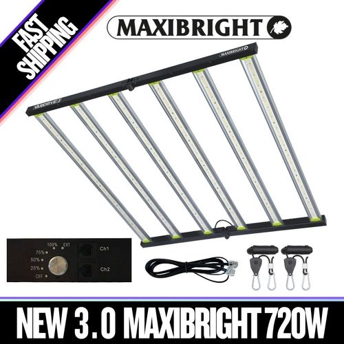Maxibright Varidrive 3.0umol 720W LED Grow Light Full Spectrum Better Than Omega — image 2