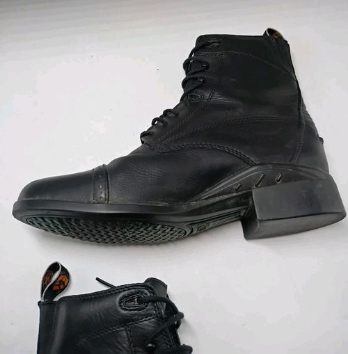 Ariat Womens 7 B Black Heritage III Paddock Boots Leather Equestrian Riding — image 7