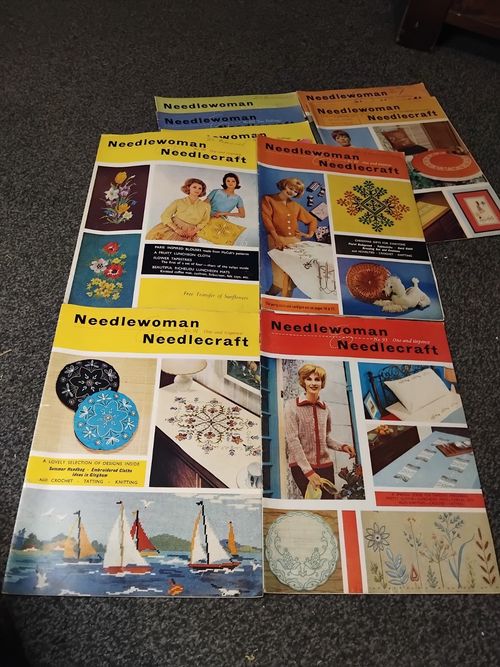 28 Issues Of Vintage Needlewoman & Needlecraft Magazines Starting With Issue 90 — image 10