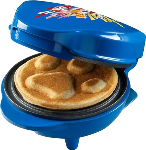 Bestron Nickelodeon Paw Patrol Mini Non Stick Waffle Maker Iron EU Plug - Blue