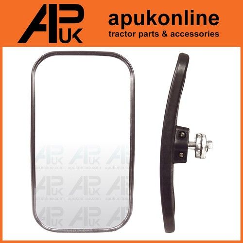 Universal Mirror Head + Glass Tractor Lorry Digger Blind Spot for JCB Bus Curved