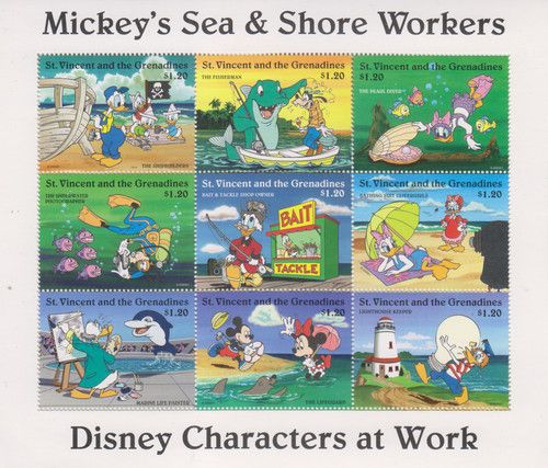 Walt Disney St Vincent Grenadines MNH 8441