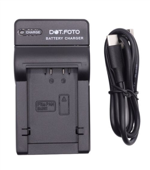 DMW-BMB9 USB Charger for Panasonic DMC-FZ72 FZ100 for Leica V-LUX 2/3