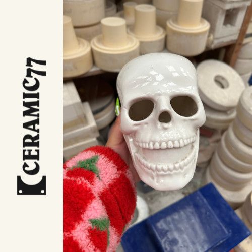 Skull Ceramic Skeleton Mould *SLIP CAST MOULD ONLY* — image 2