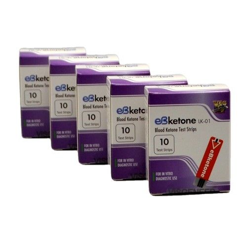Blood Ketone Meter - eBKetoway Blood Ketone Monitor and ketone test strips