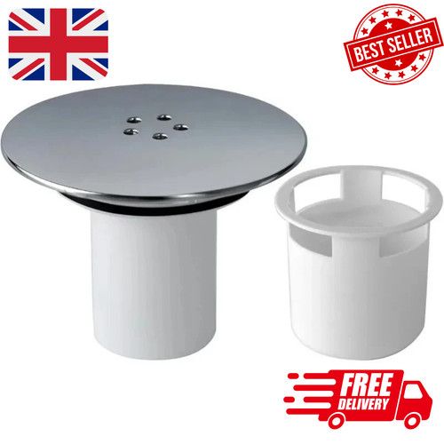 Shower Drain Trap Cover Shower Plughole Cover 115mm Plug Drain Replacement