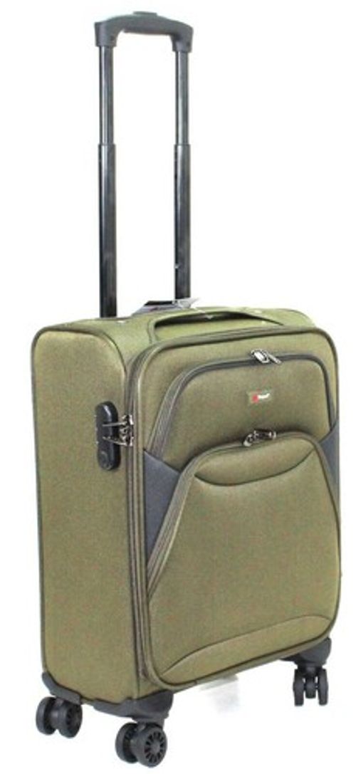 Lightweight 4 Wheel Expandable Luggage Set 3 Suitcases Travel Cabin Trolley Bag