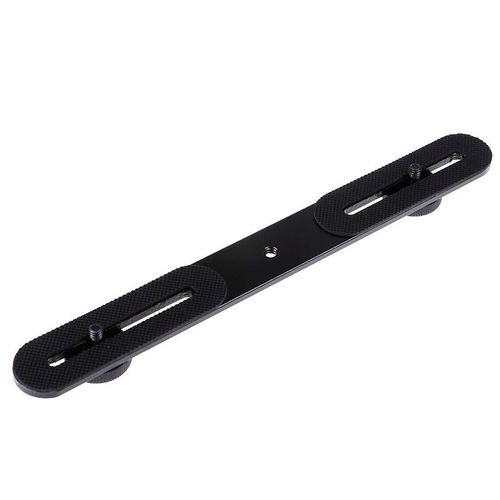 Dual Flash Bracket Hot Shoe Bracket Mount Holder for Tripod Stand Camera — image 2