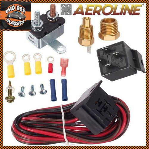 Aeroline® Electronic Thermostat Cooling Radiator Fan Control Switch Universal — image 1