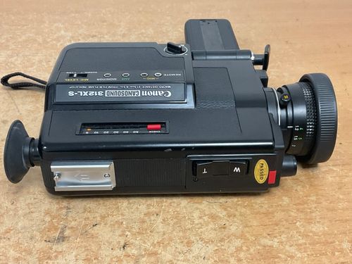 Canon Canosound 312XL-S Super 8 Movie Camera Black Zoom Lens Film Indicator — image 8