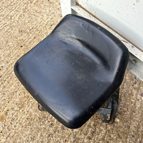 Honda Low Back Tractor Seat Black Vinyl Cover Compatible with Honda mower
