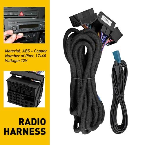 6 Metres Extension Radio & Power Wiring Harness FITS BMW E46 E39 E53 Car Stereos