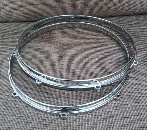 Premier 14" Die Cast  Snare Drum Hoops 8 Lug. — image 2