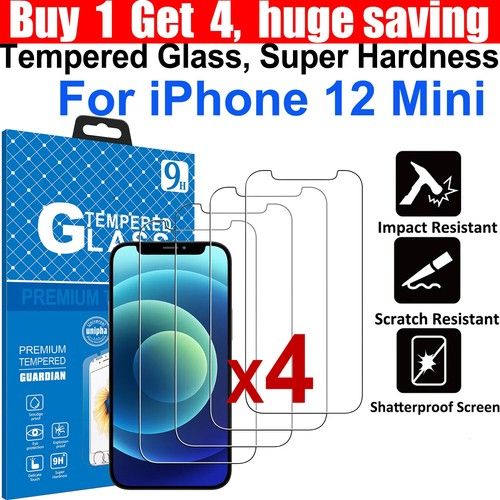 Tempered Glass Screen Protector For iPhone 18 17 16 15 14 13 12 11 Pro Max Plus