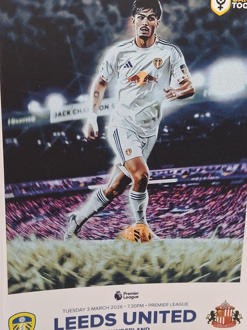 Leeds United 2021/22 Full Set Home Matchday Programmes (20 Issues) — image 5