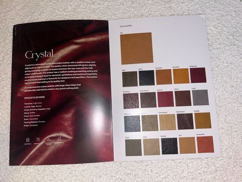 ***REAL LEATHER***Stool Top Replacement  (multiple Colours Available) — image 13