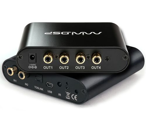 miniDSP 2x4 HD USB TOSLINK DAC Digital Signal Processor 2x4HD — image 1