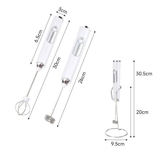 Kitchen Electric Milk Shake Hot Drink Whisk Egg Foamer Mixer Stirrer Frother USB