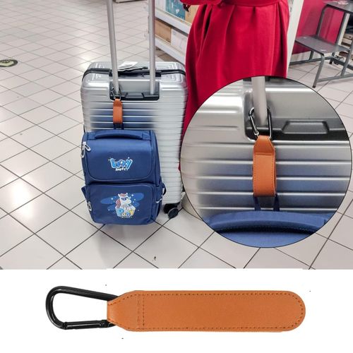 Pram Clips | Universal Baby Buggy Pushchair Stroller Shopping Bags Hook Straps — image 5
